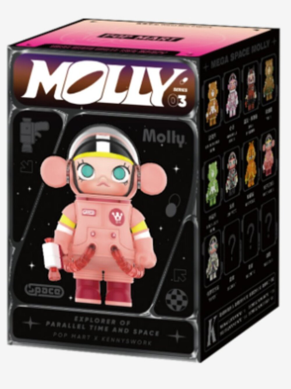 Mega Space Molly Series 03 100%- Garfield
